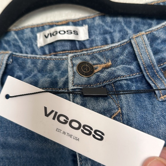 Vigoss Jeans W/ Side Slits Size 27 - Picture 2 of 7